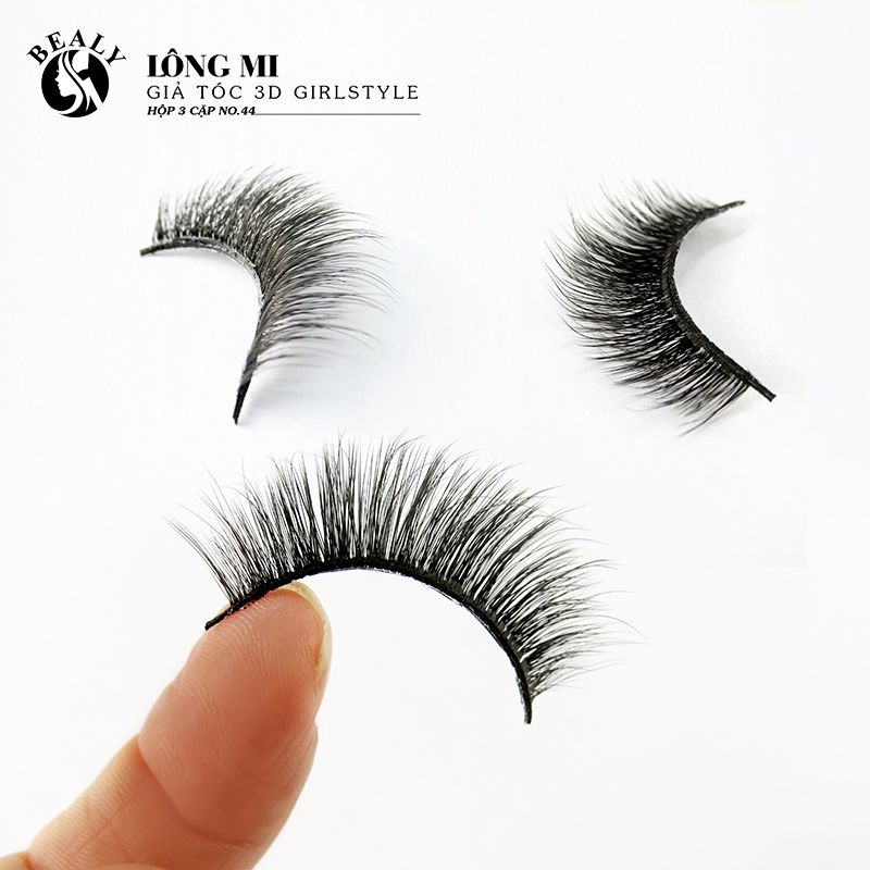 LÔNG MI GIẢ TÓC 3D GIRLS STYLE HỘP 3 CẶP NO.44