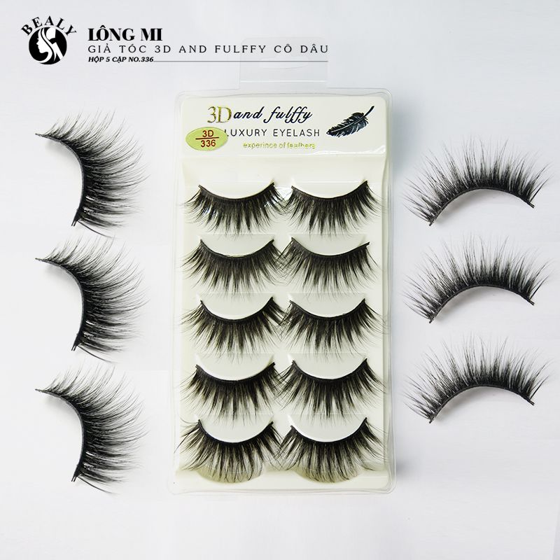 LÔNG MI GIẢ 3D AND FULFFY CÔ DÂU NO.336 BEALY