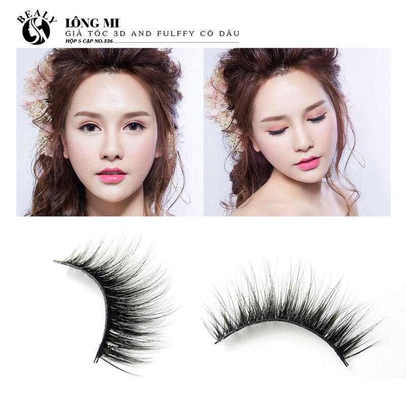 LÔNG MI GIẢ 3D AND FULFFY CÔ DÂU NO.336 BEALY