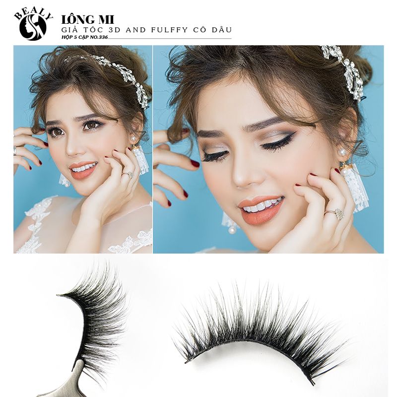 LÔNG MI GIẢ 3D AND FULFFY CÔ DÂU NO.336 BEALY