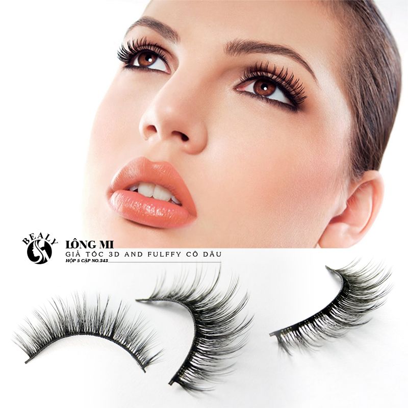 LÔNG MI GIẢ 3D AND FULFFY CÔ DÂU NO.343 BEALY