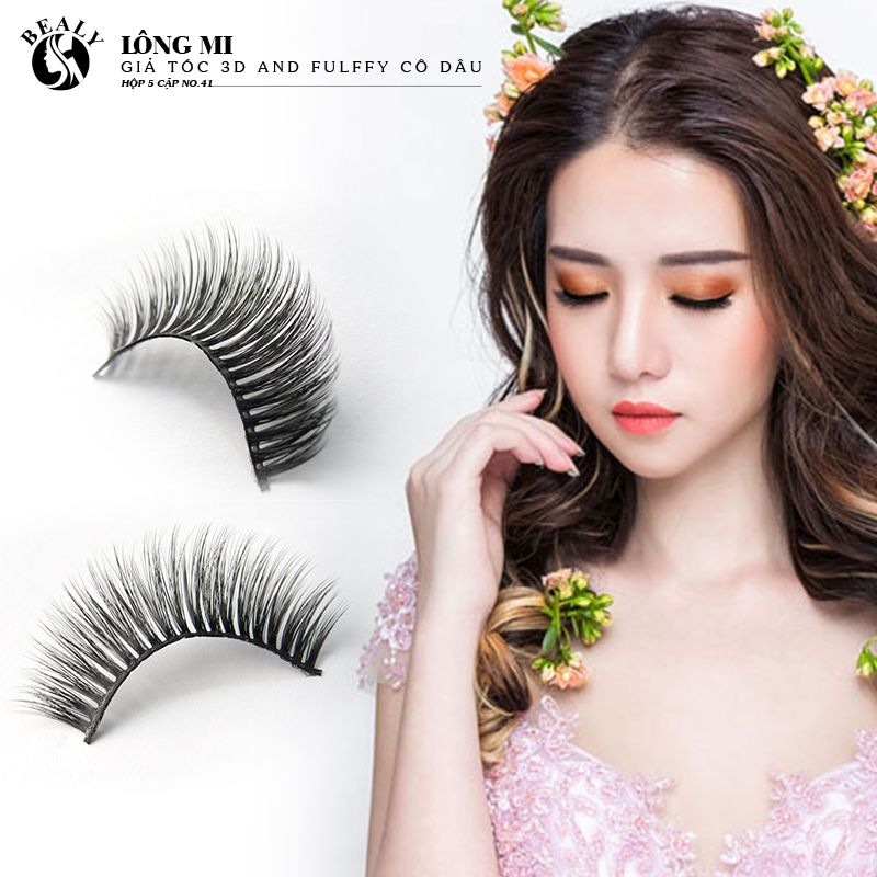 LÔNG MI GIẢ 3D AND FULFFY CÔ DÂU NO.41 BEALY