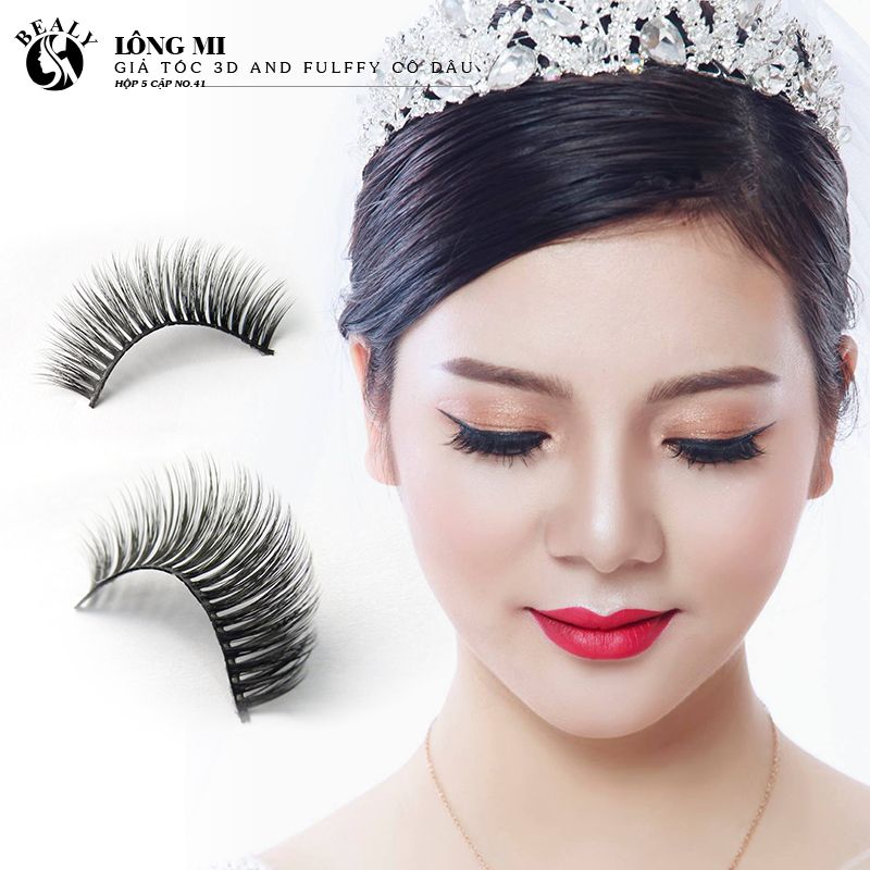 LÔNG MI GIẢ 3D AND FULFFY CÔ DÂU NO.41 BEALY