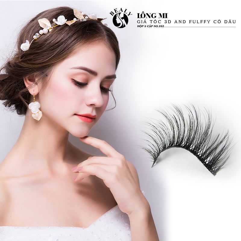 LÔNG MI GIẢ 3D AND FULFFY CÔ DÂU NO.352 BEALY