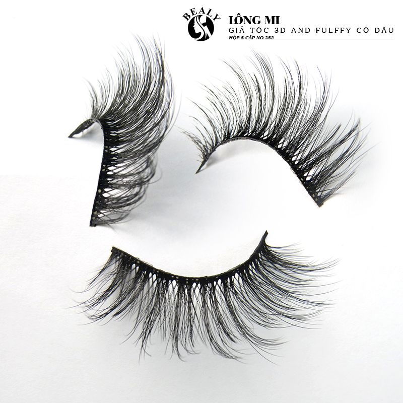 LÔNG MI GIẢ 3D AND FULFFY CÔ DÂU NO.352 BEALY