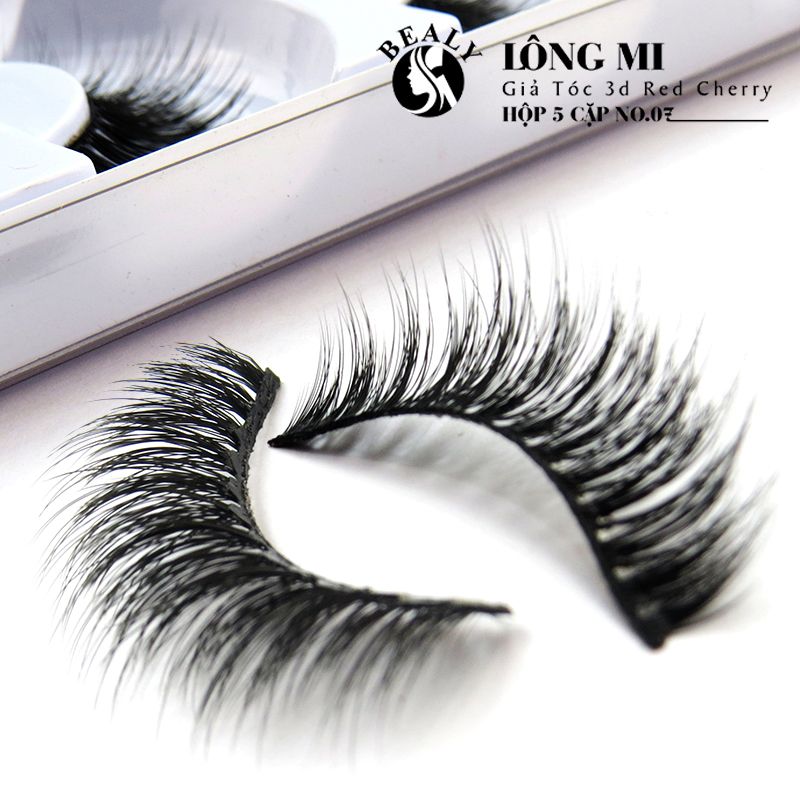 LÔNG MI GIẢ TÓC 3D RED CHERRY HỘP 5 CẶP NO.07