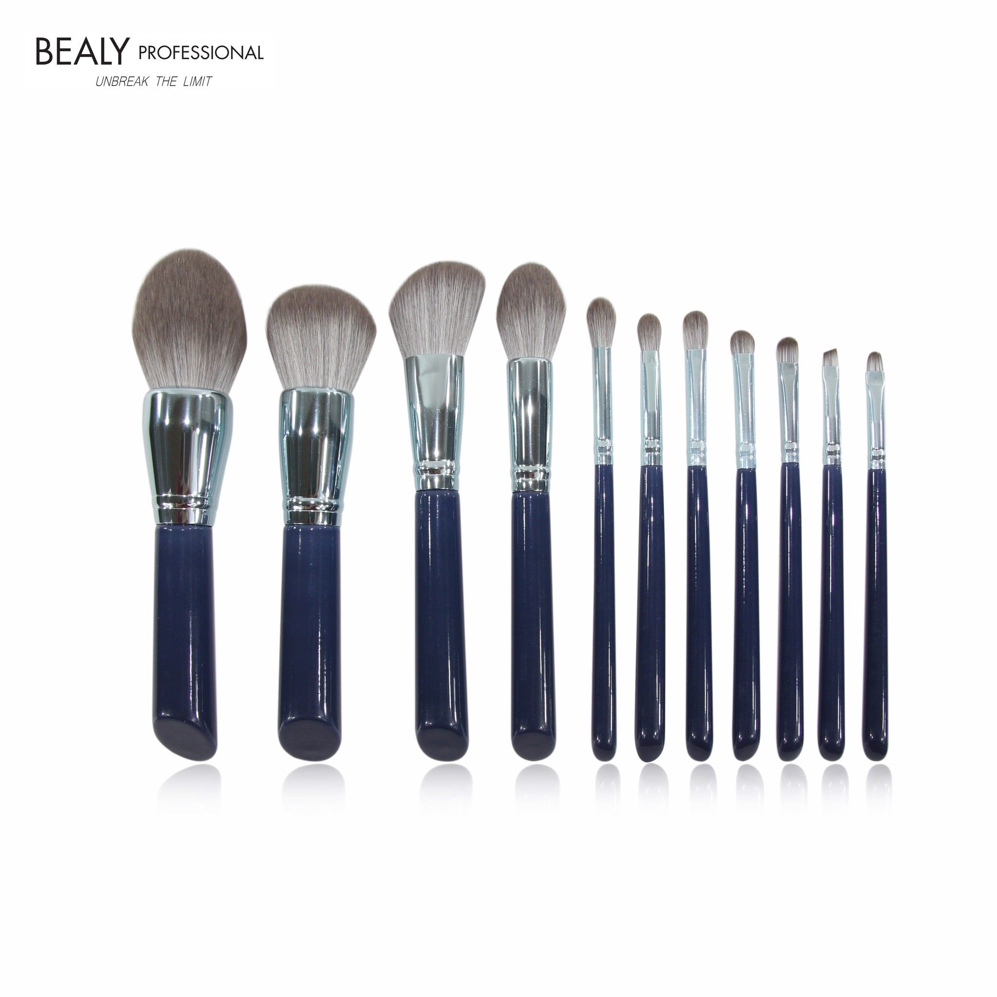 BỘ CỌ TRANG ĐIỂM 11C LÔNG XÁM CÁN XANH