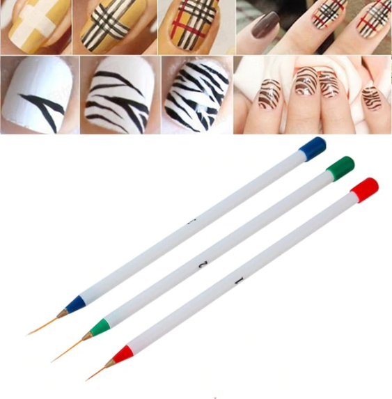 BỘ CỌ RÂU CỌ TÓC VẼ MÓNG CÁN TRẮNG 3 MÓN BEALY