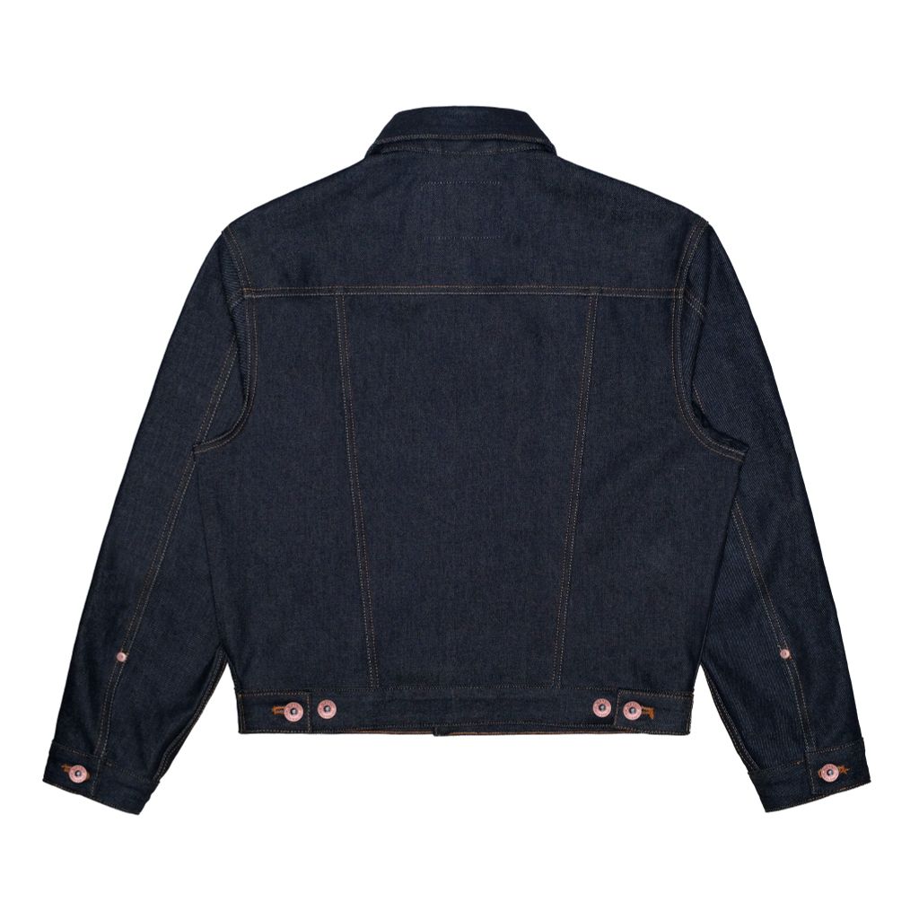 13.5oz Indigo Blue Type 3 Raw Selvedge Denim / Regular Jacket