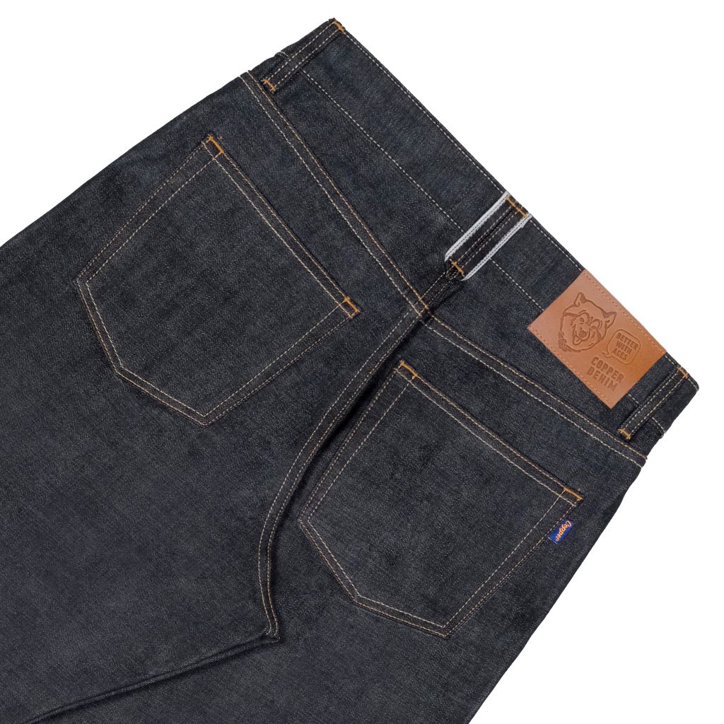 15oz Slub / Raw Selvedge Denim - Straight Pants