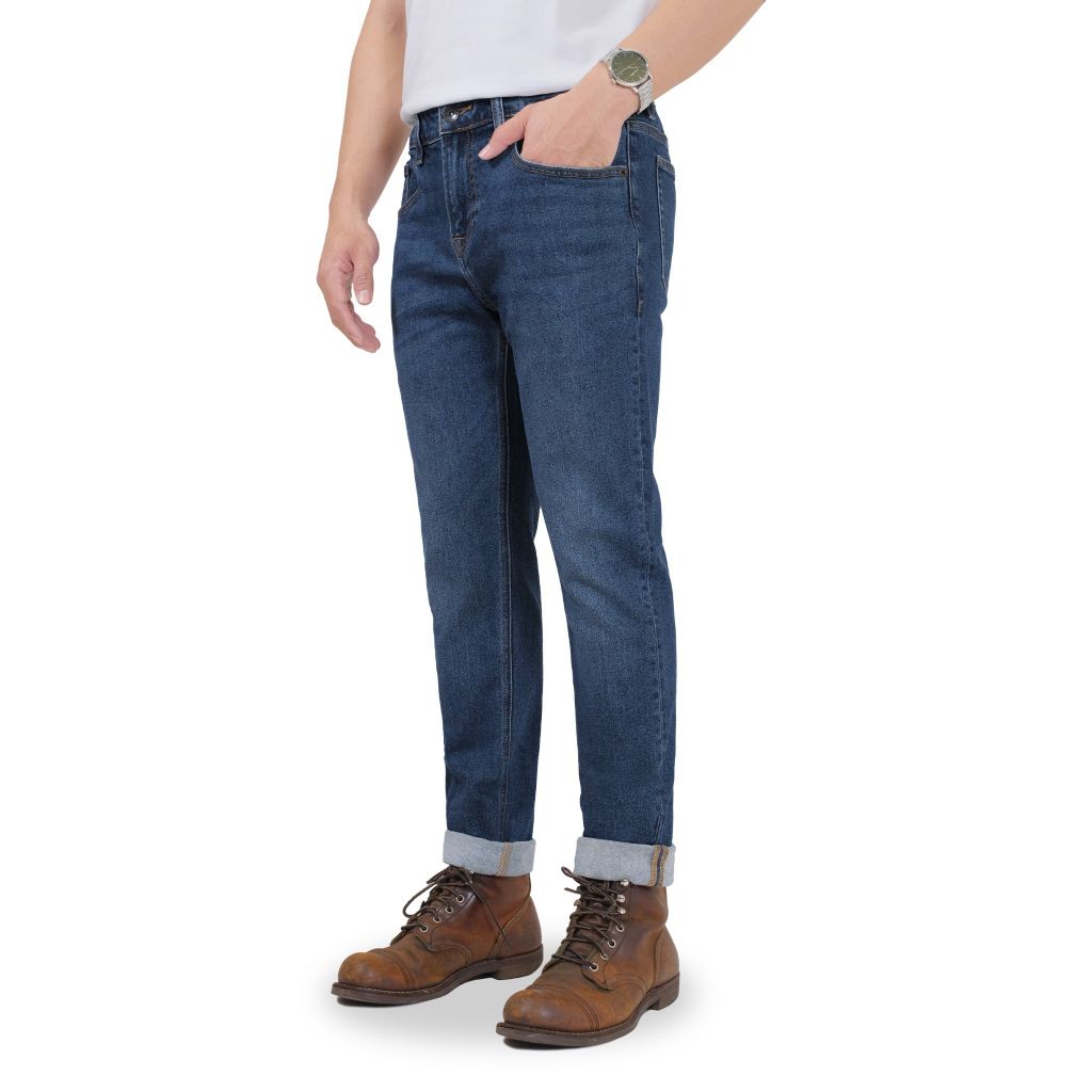 Coolmate Copper Denim Slim Fit - Dark Blue