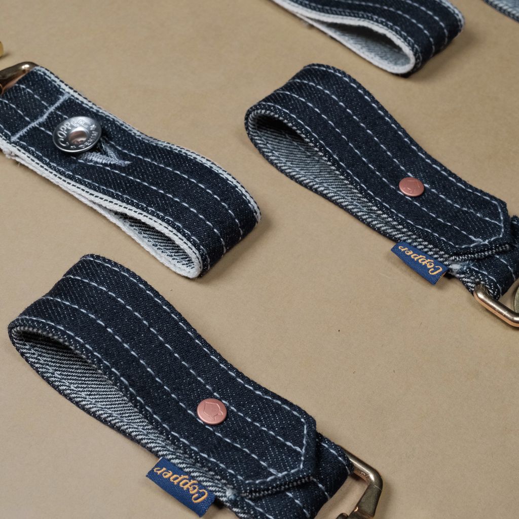 Keychains - Móc khóa Raw Selevdge Denim