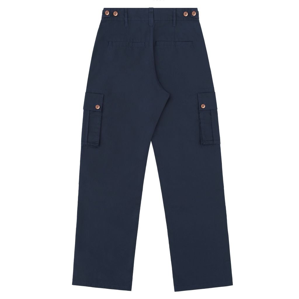 Navy Cargo Ripstop / Relax Pants