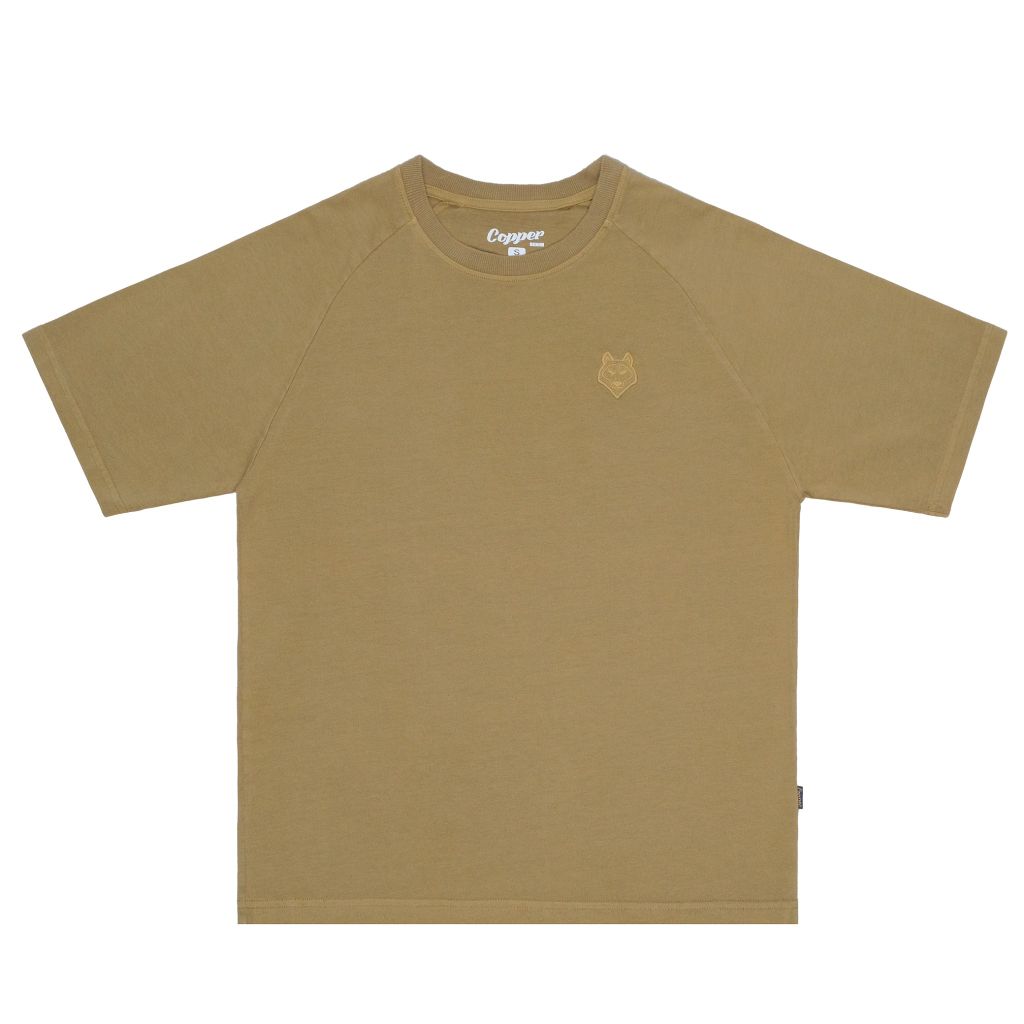 Raglan Logo Copper Tee - Desert