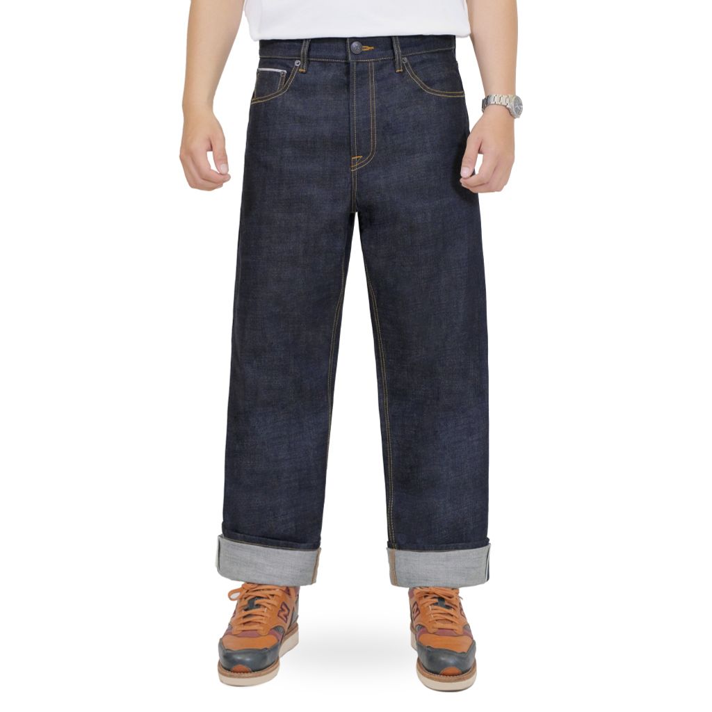 15oz Slub / Raw Selvedge Denim - Straight Pants