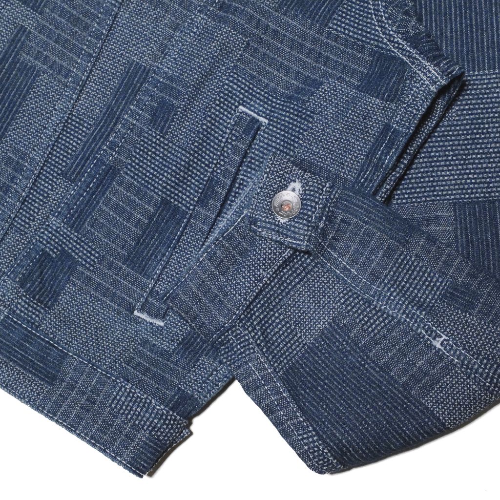 11oz Sashiko Type 3 Rinsewash Denim / Regular Jacket