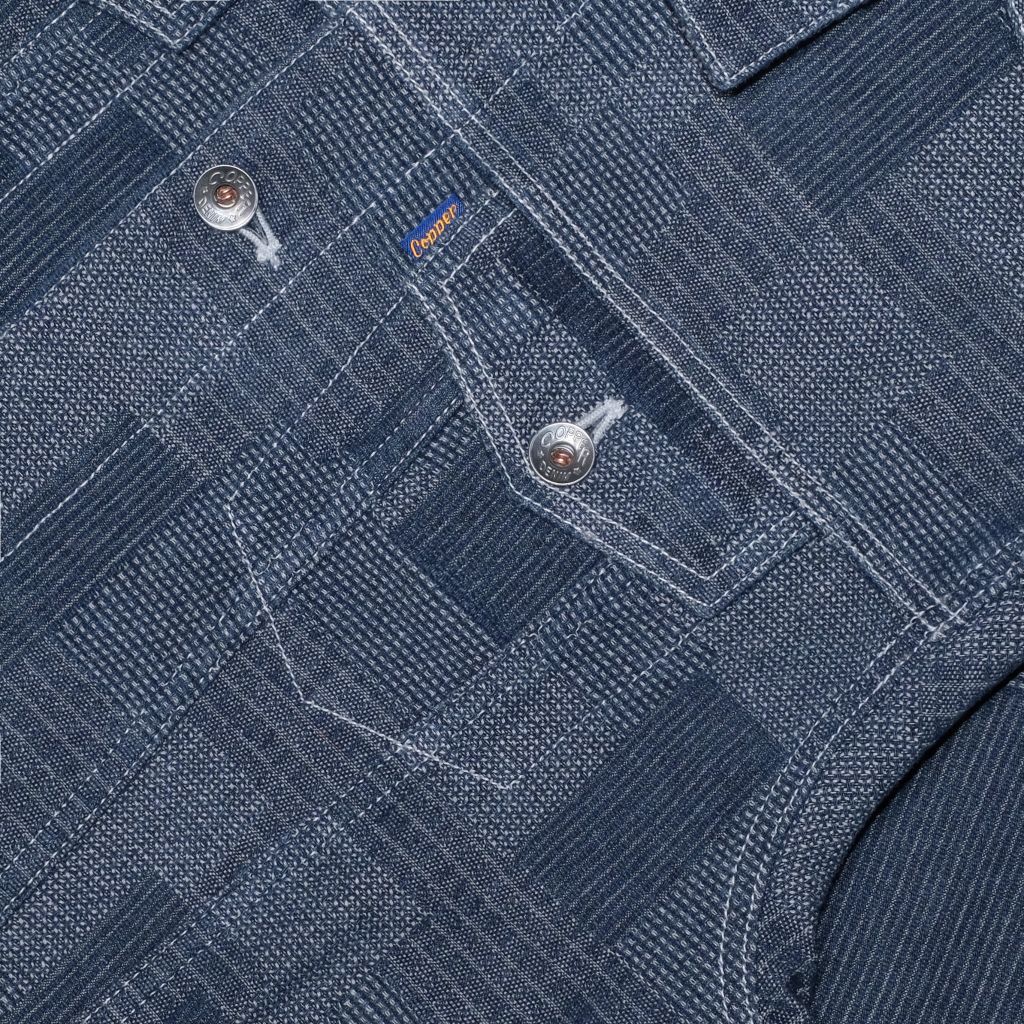 11oz Sashiko Type 3 Rinsewash Denim / Regular Jacket