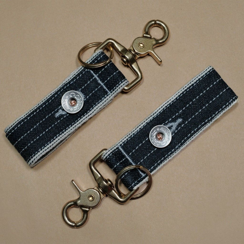 Keychains - Móc khóa Raw Selevdge Denim