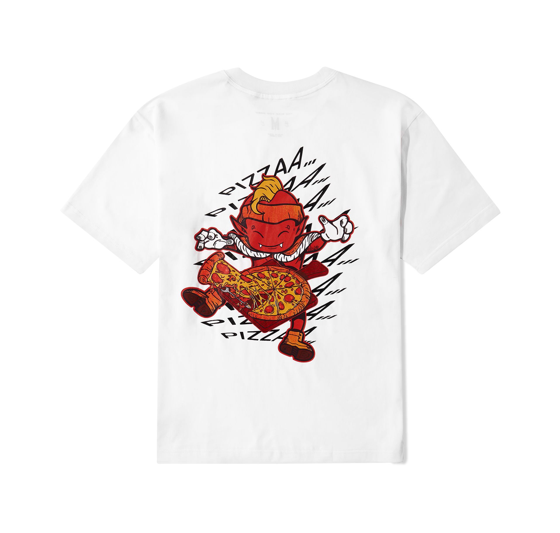 Pizza Tee (White) (No Restock)