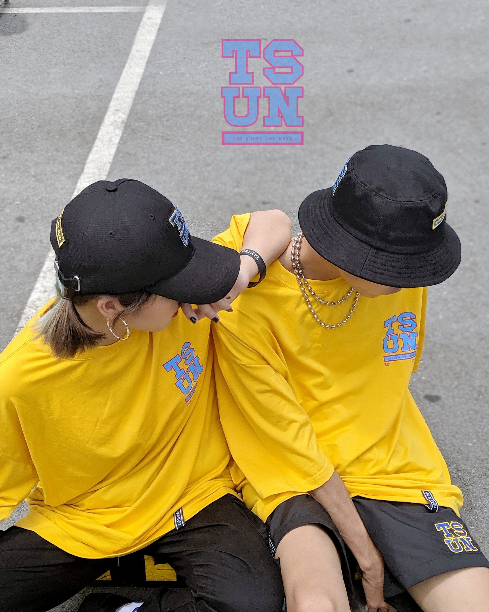 SIGNATURE LOGO TEE / YELLOW