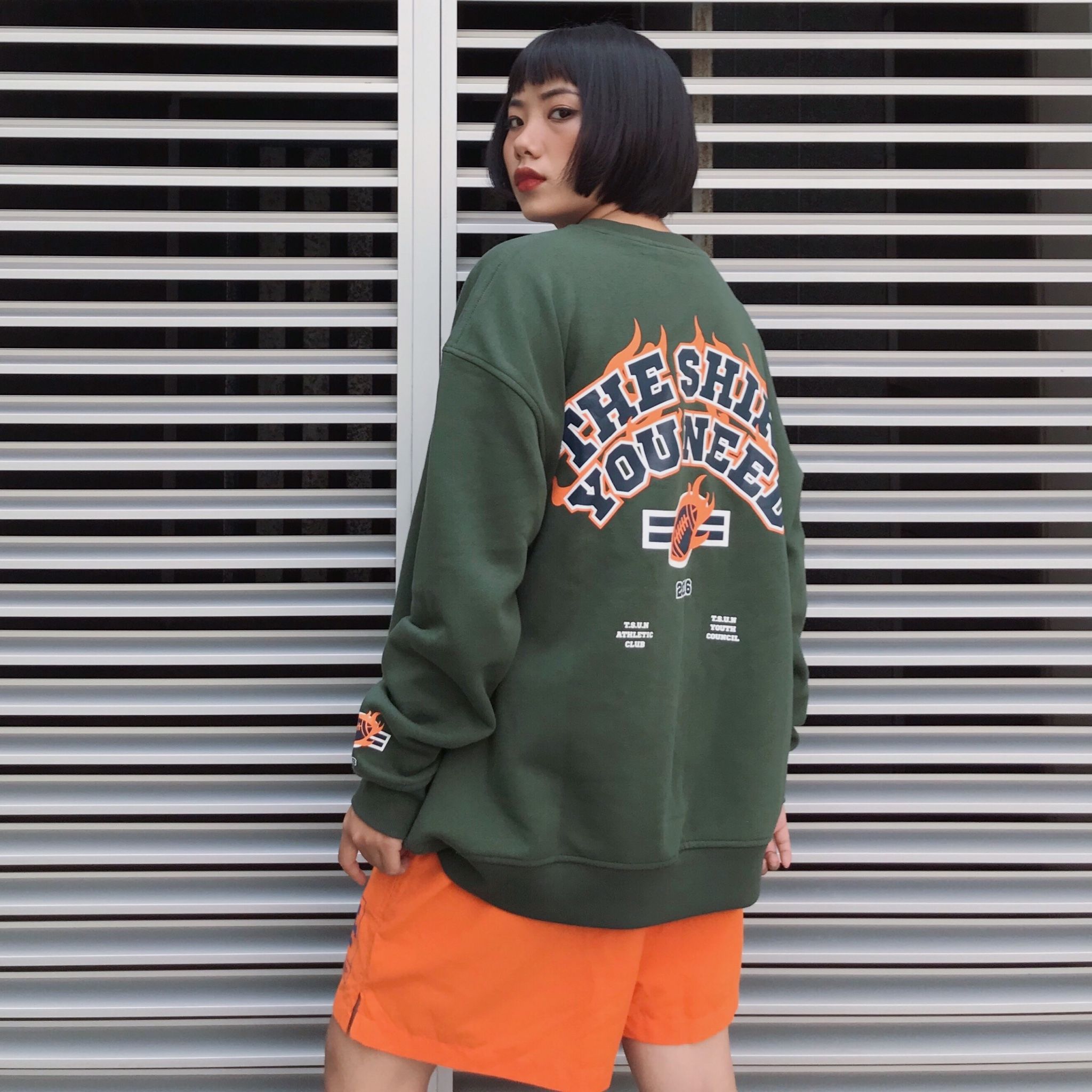 Leader Sweater/Green