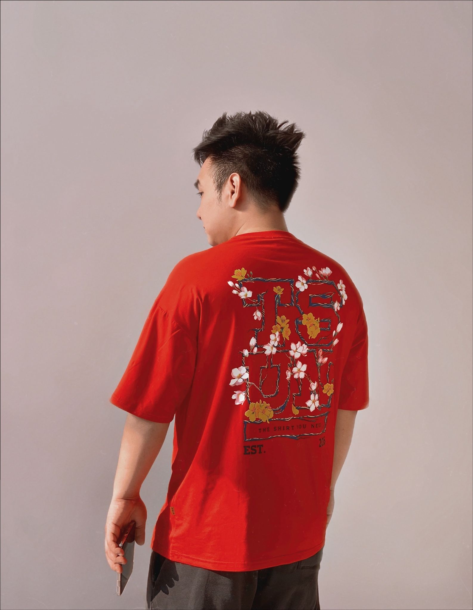 Hoa Tết 2 Tee/Red