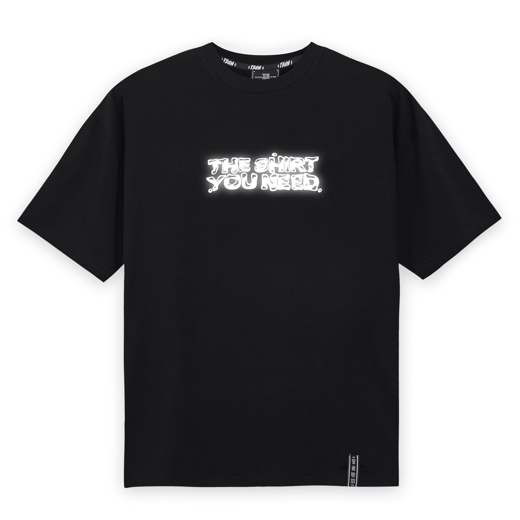 Reflective Tee/Black