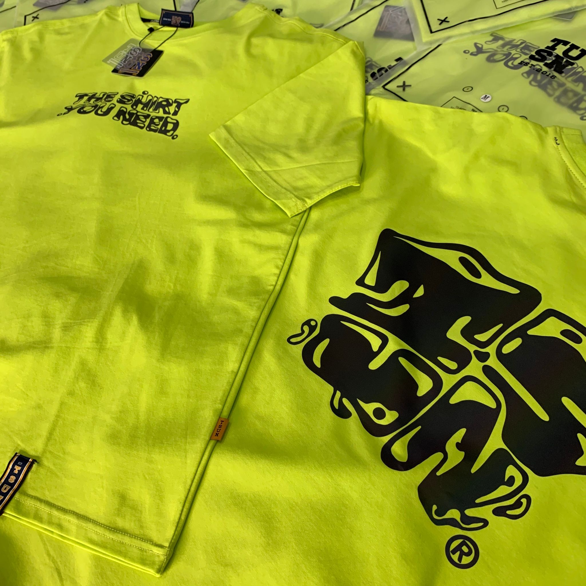 Reflective Tee/Neon