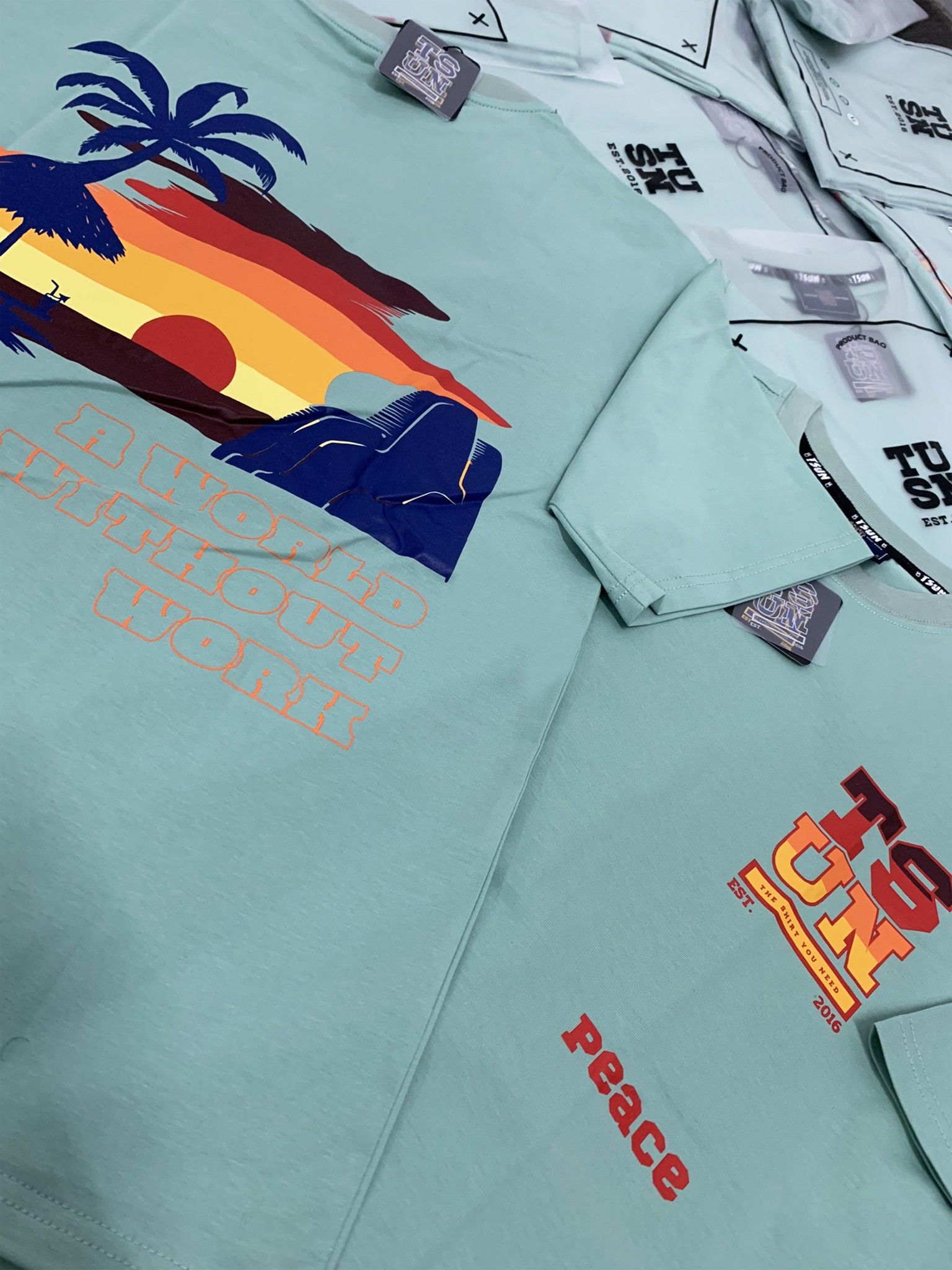 Relax Time Tee/Green