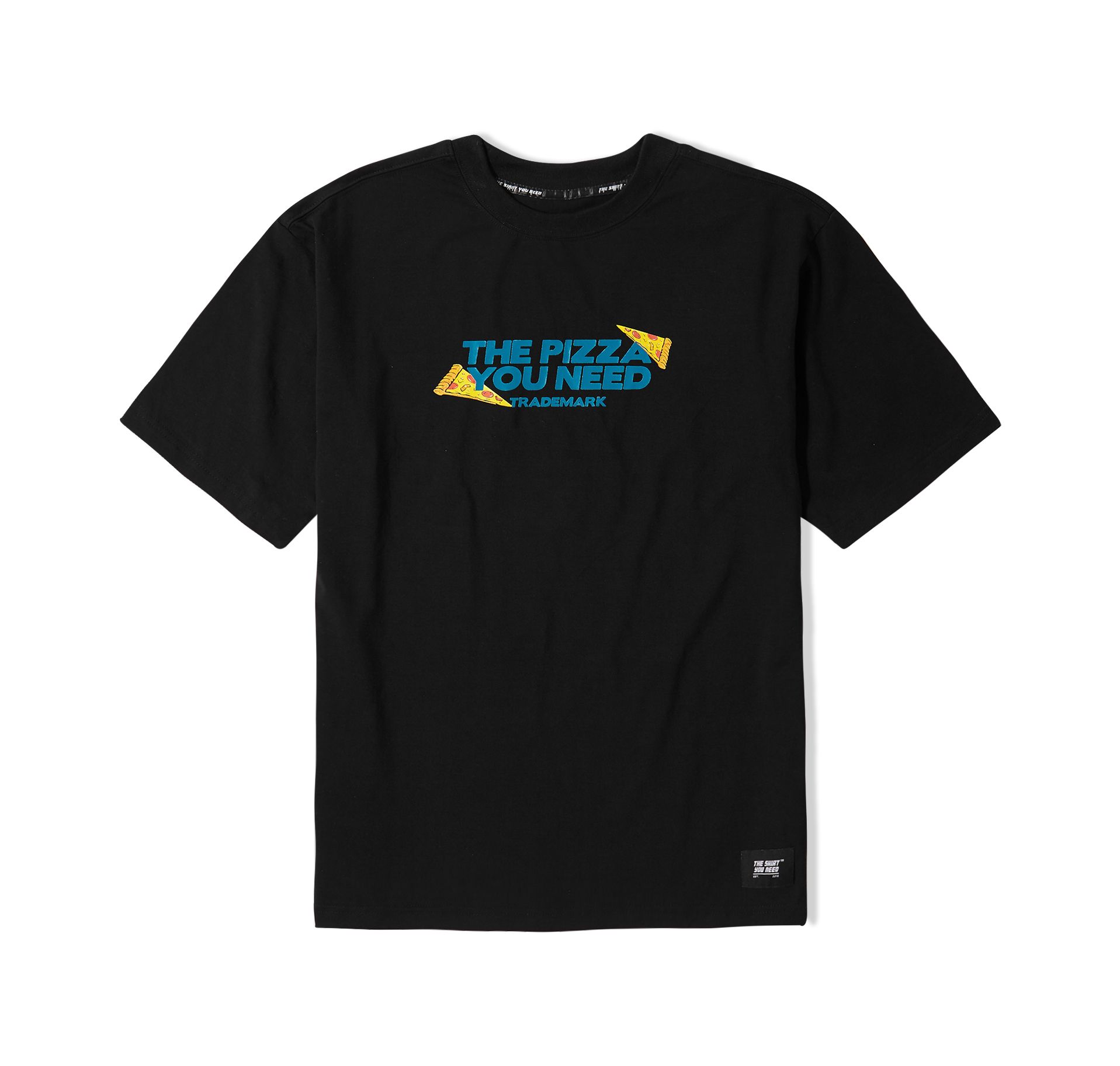 Pizza Tee 2 (Black,Blue) (No Restock)