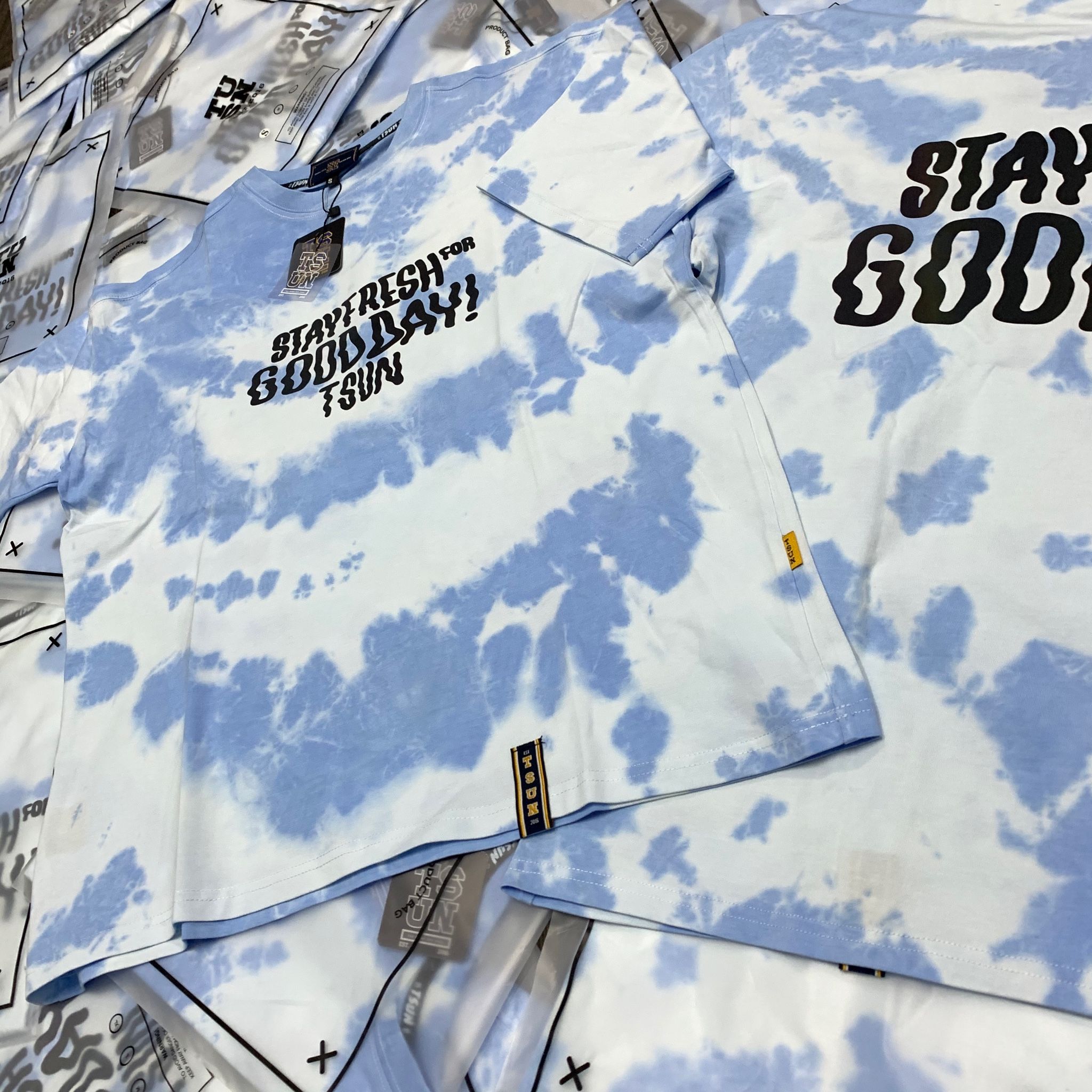 Blue Lagoon Tie Dye Tee
