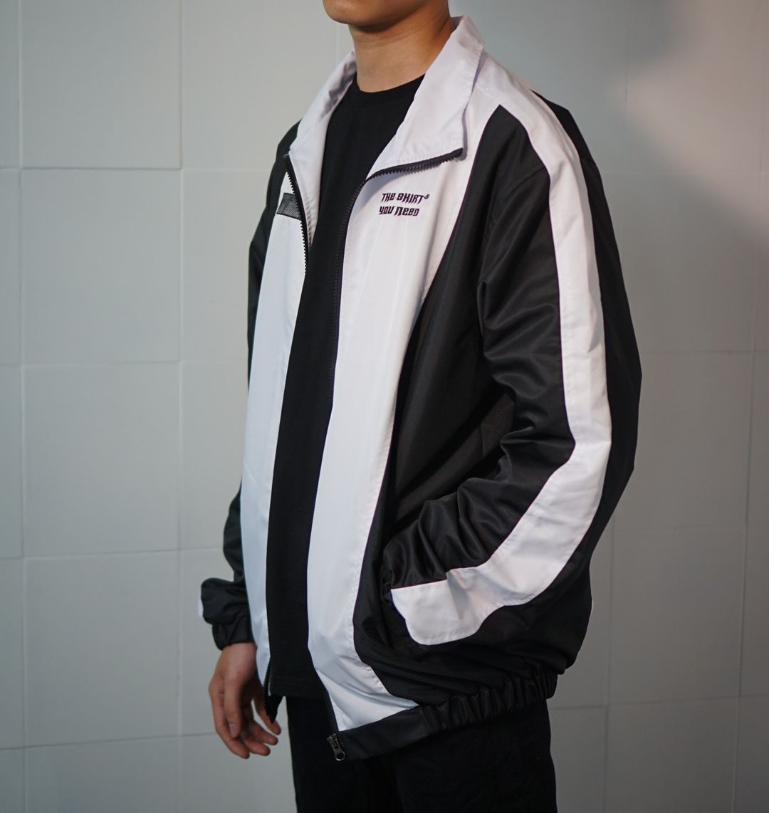 Stripes Jacket (White) (No Restock)