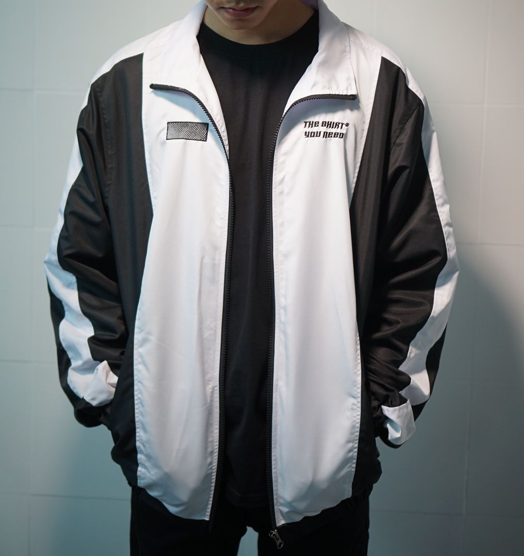 Stripes Jacket (White) (No Restock)