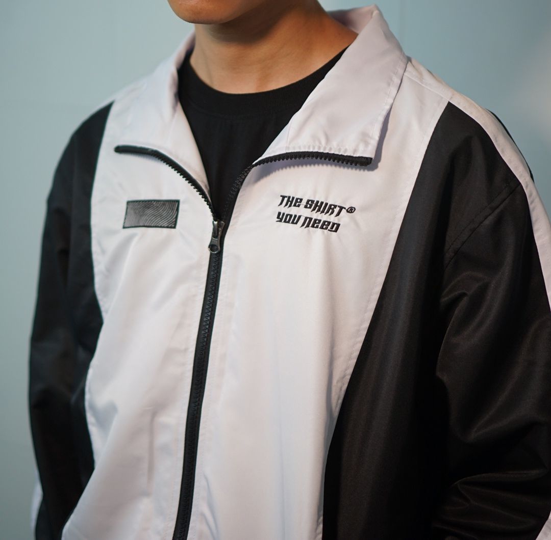 Stripes Jacket (White) (No Restock)