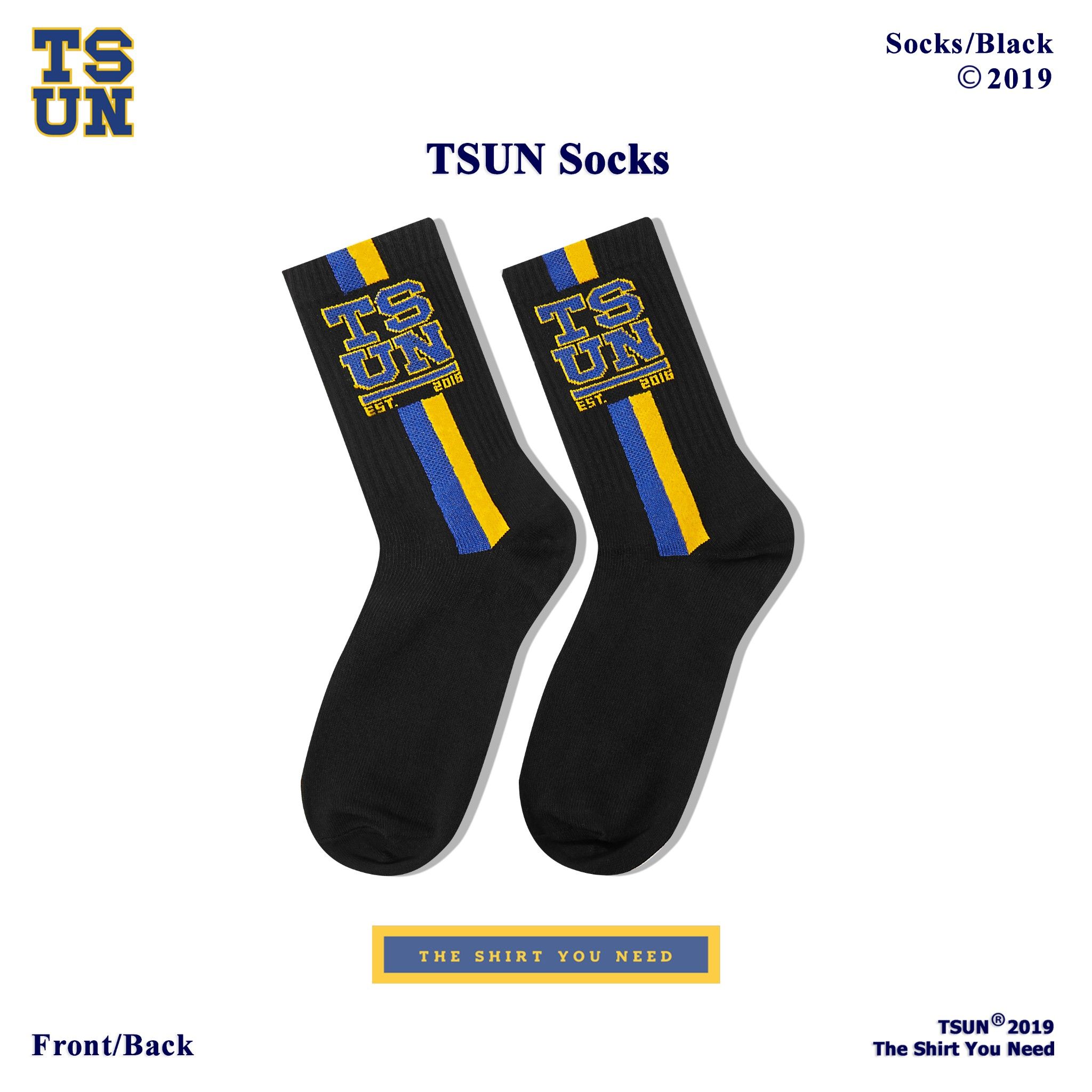 Tsun Black Socks