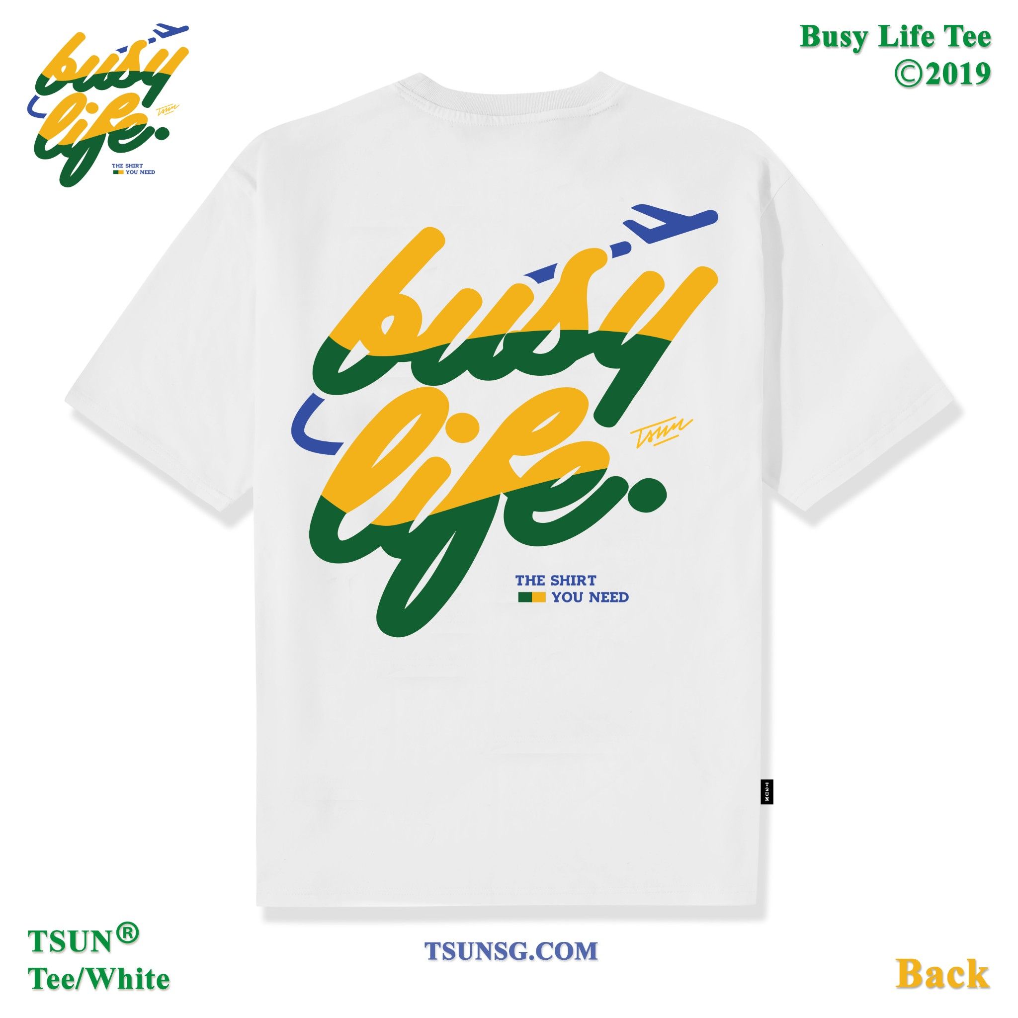 Busy Life/White
