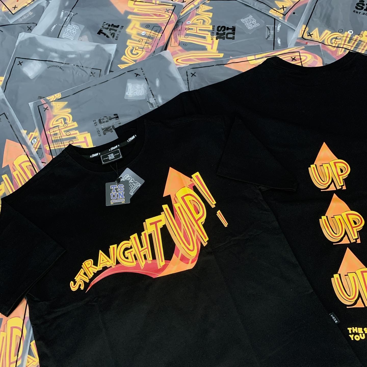 Straight Up Tee/Black
