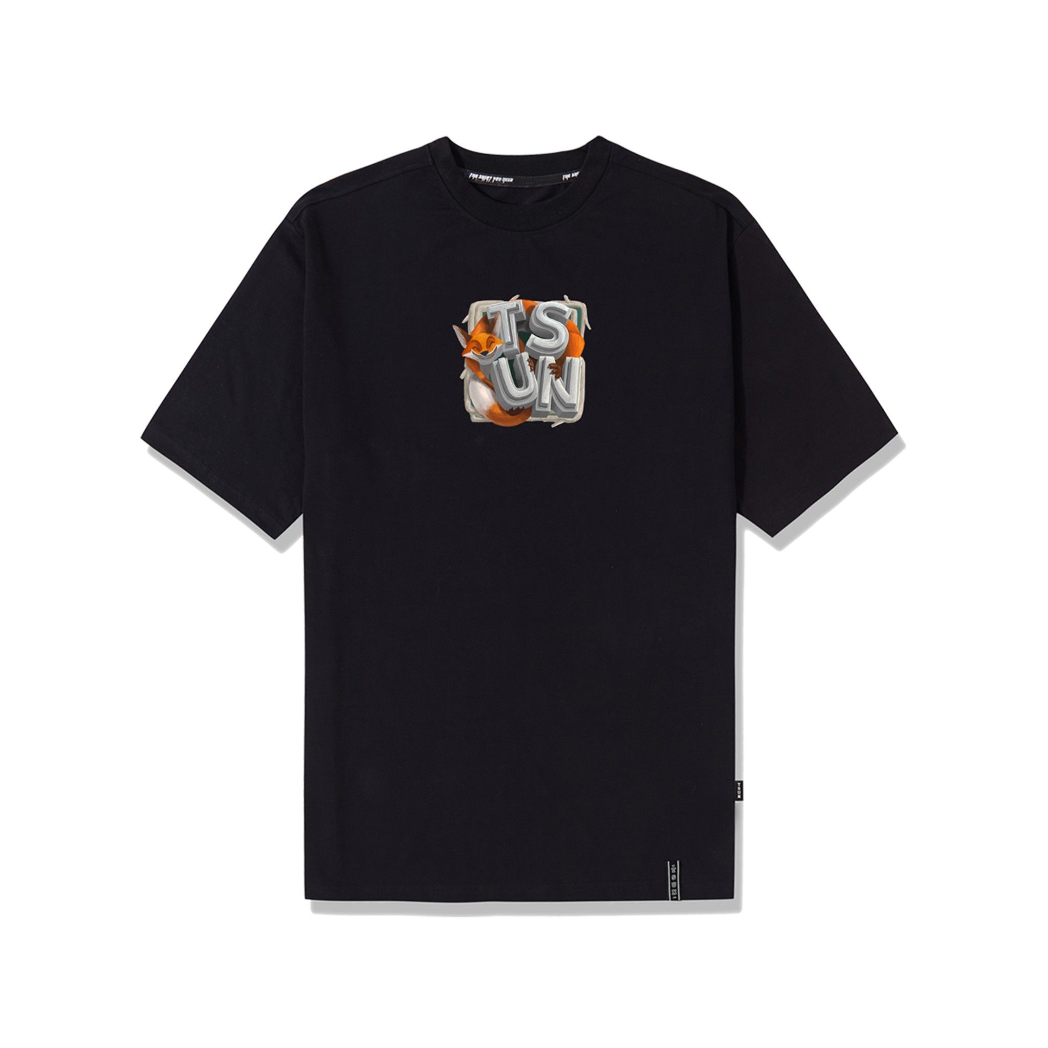 Cube Fox Tee - Black