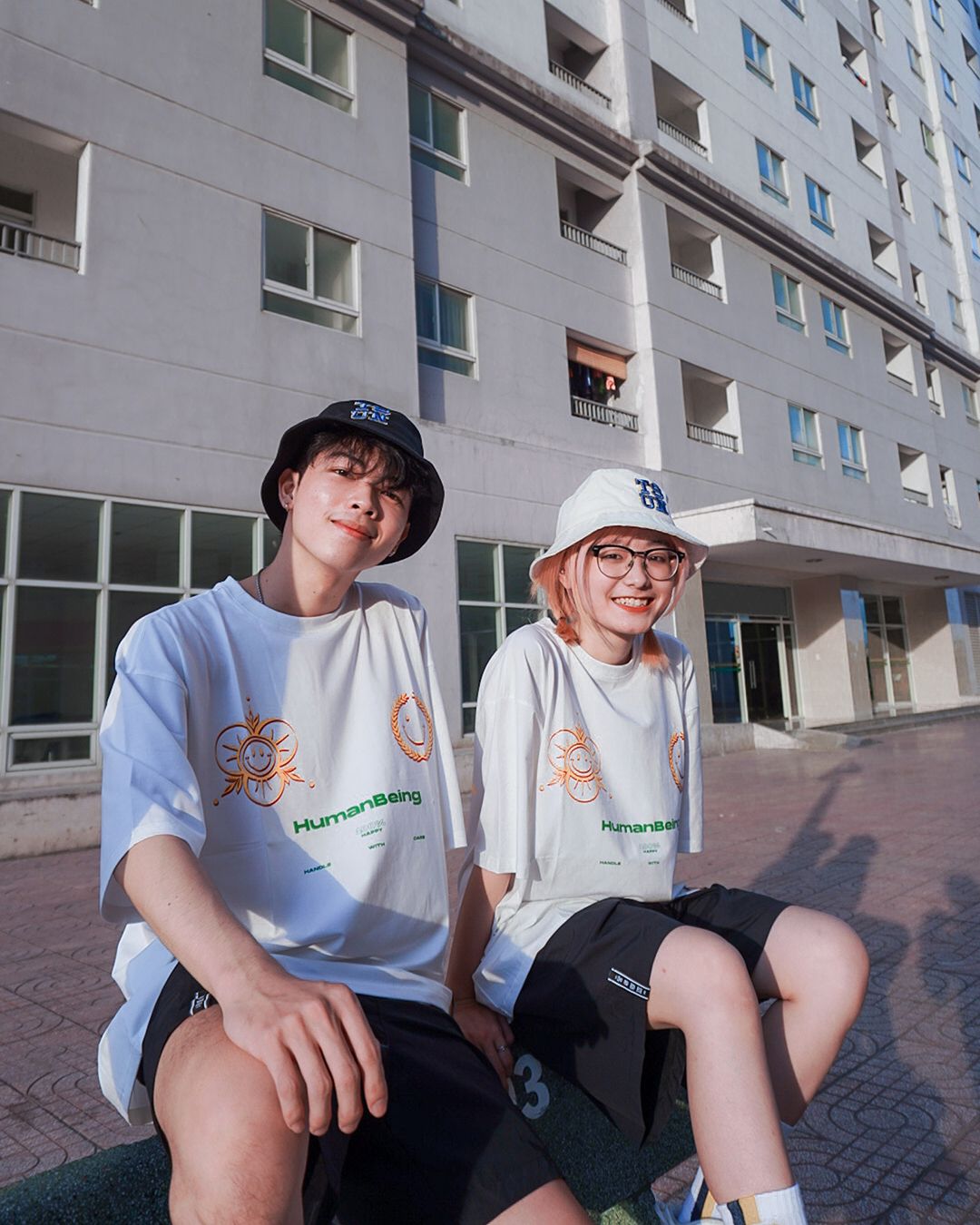 Happy Tee/White