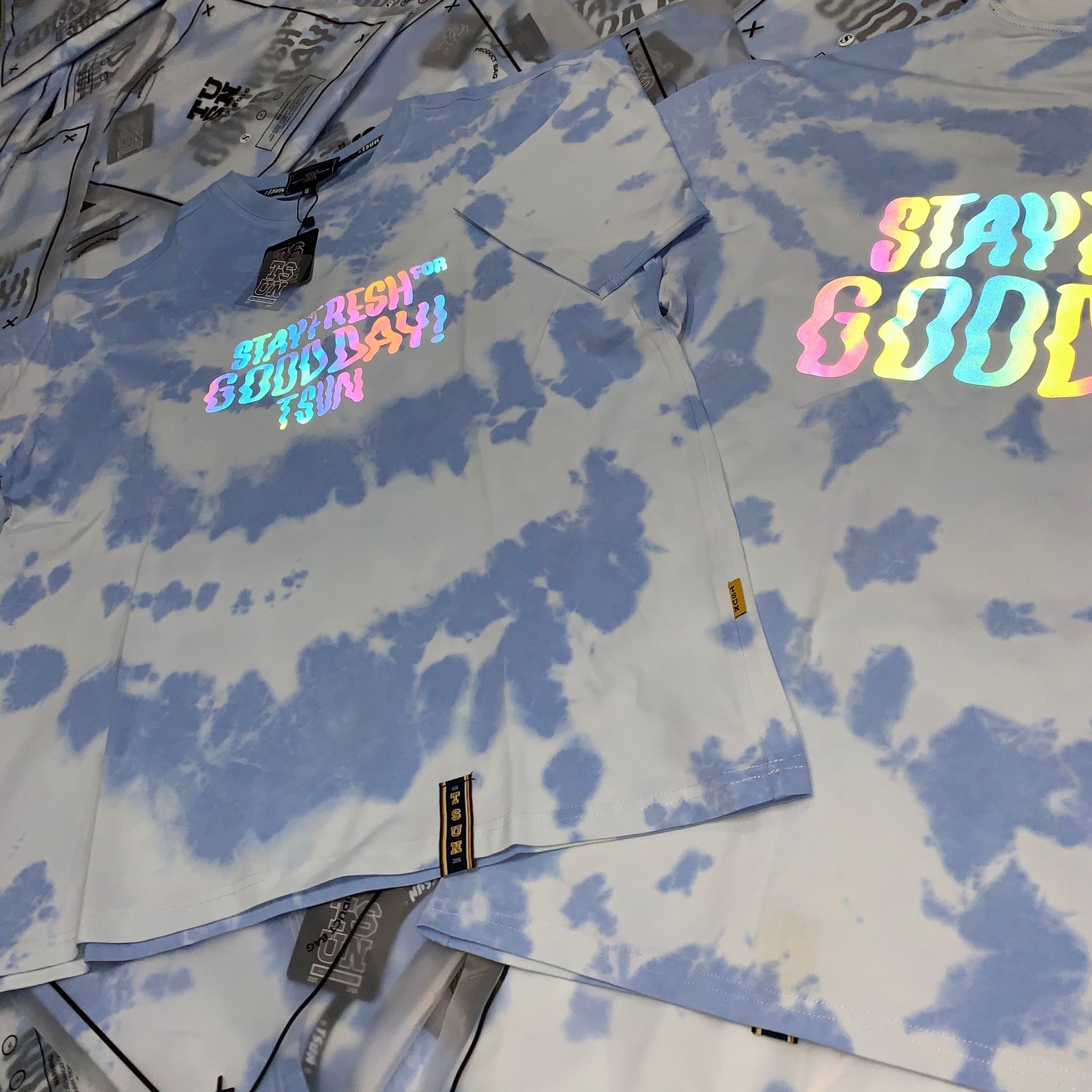 Blue Lagoon Tie Dye Tee