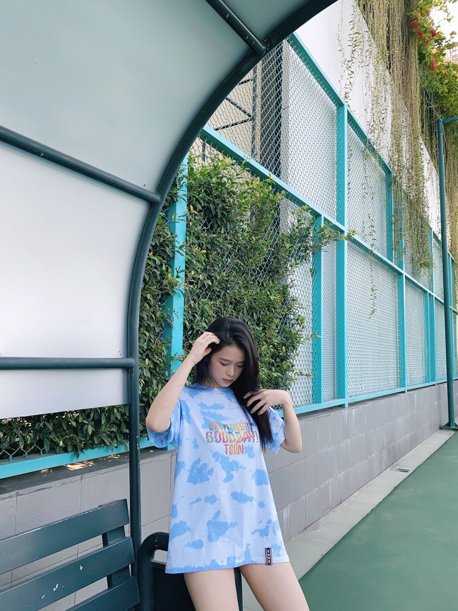 Blue Lagoon Tie Dye Tee