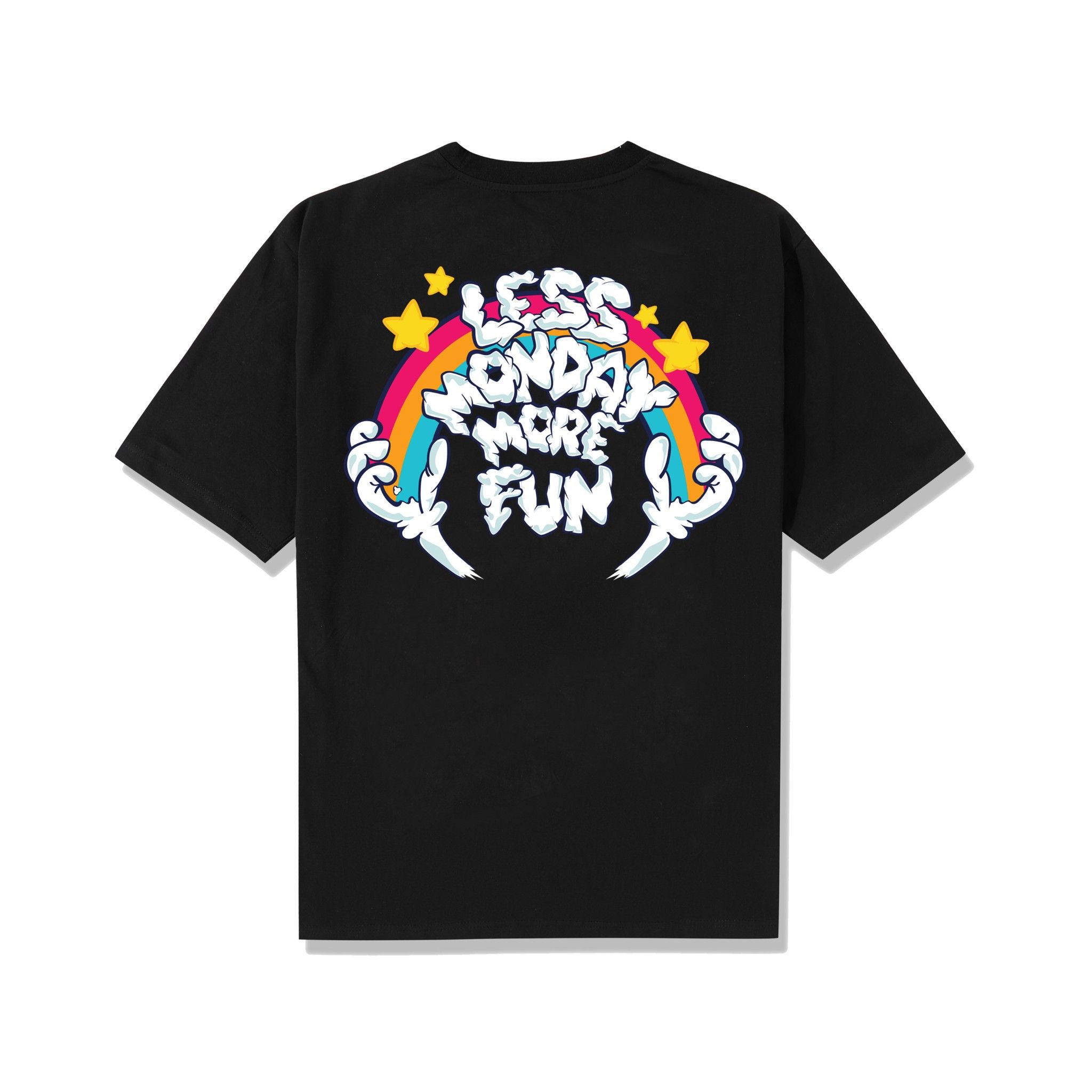 Less Monday Tee/Black