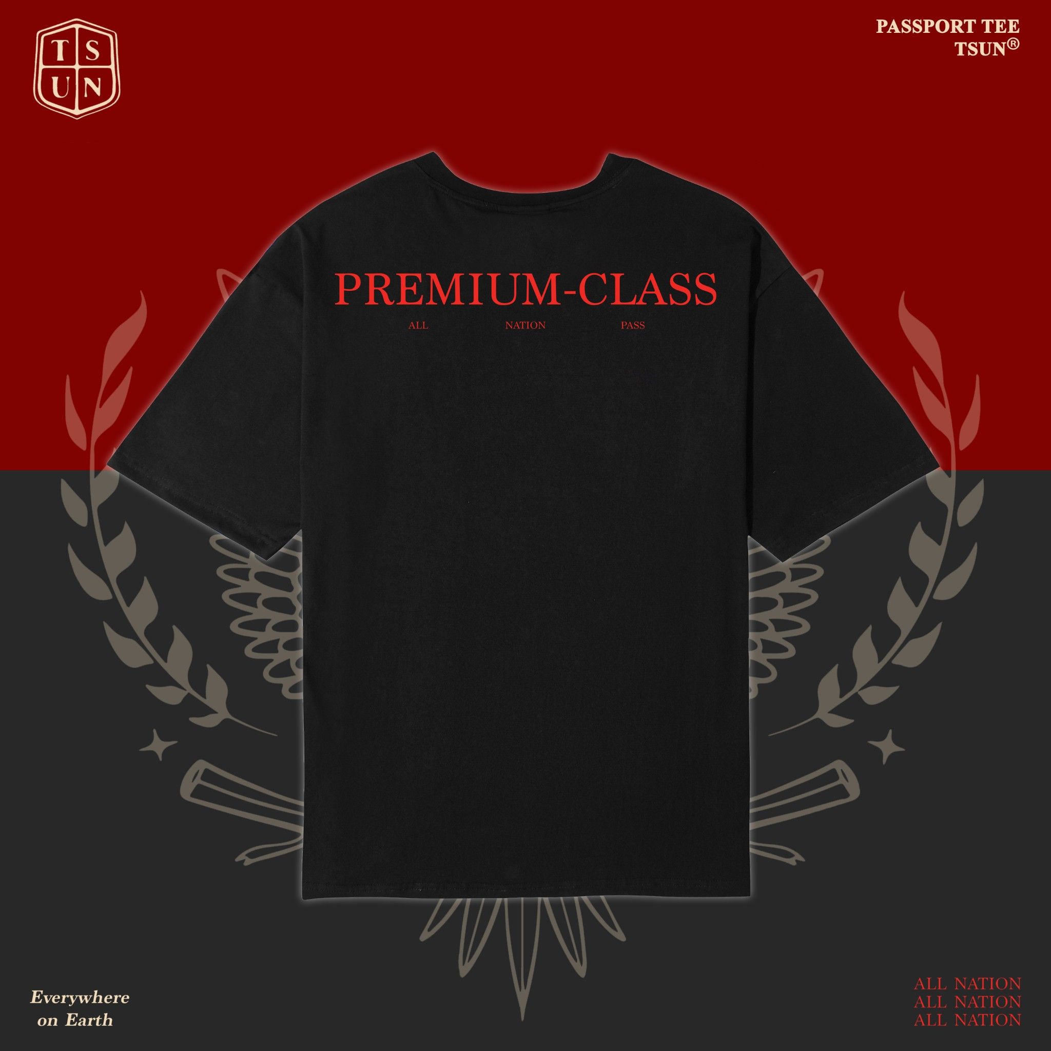 PASSPORT Tee/Black