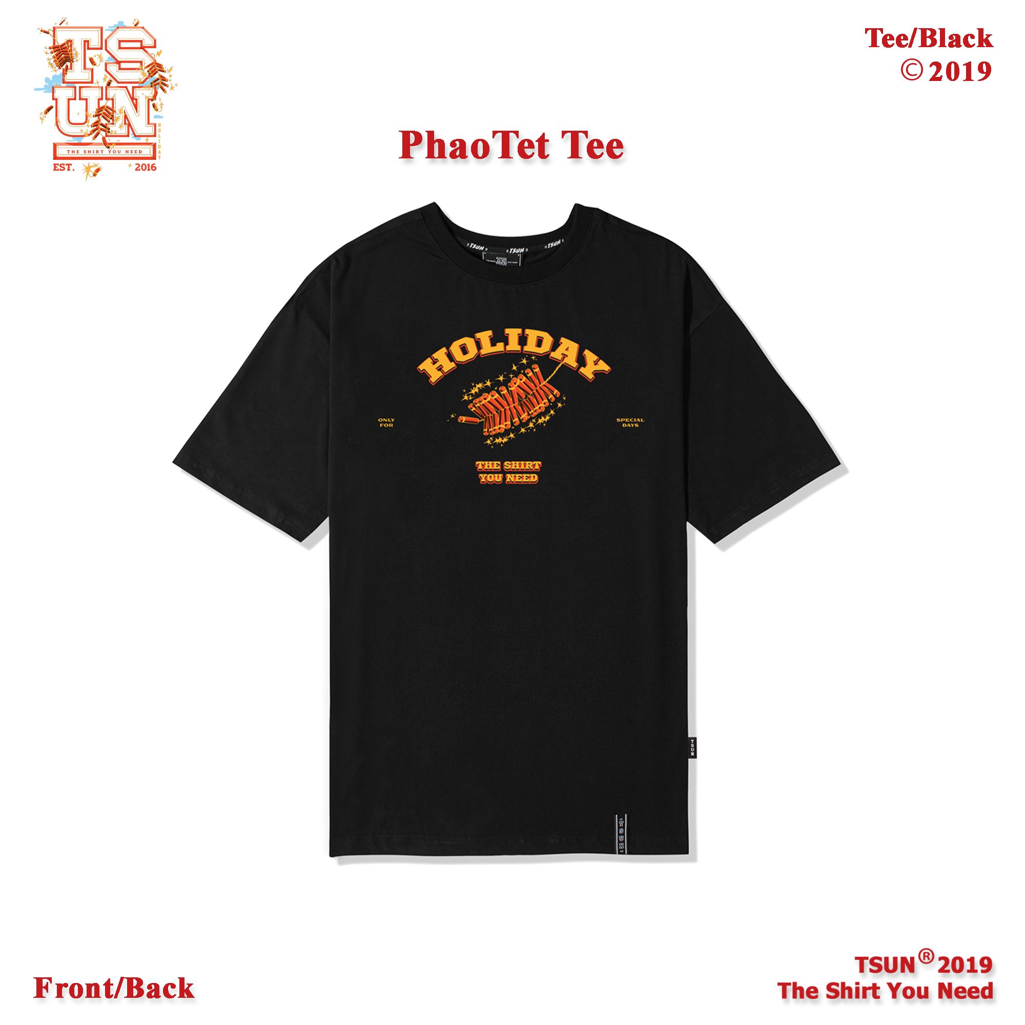 Pháo Tết Tee/Black