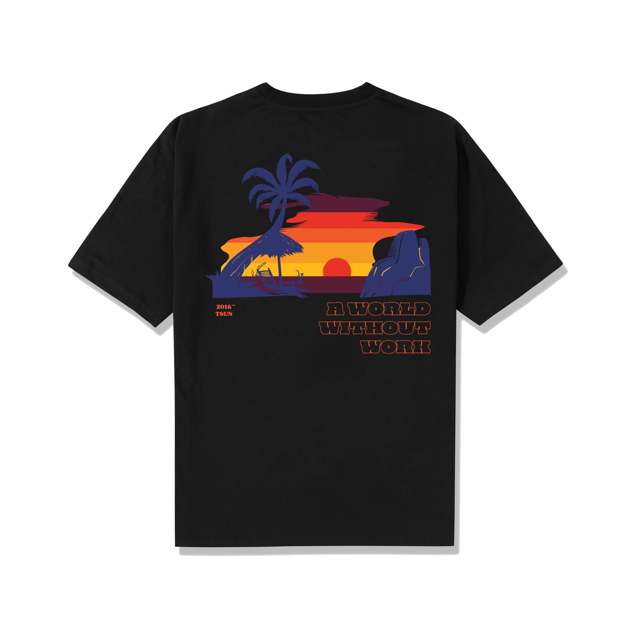 Relax Time Tee/Black