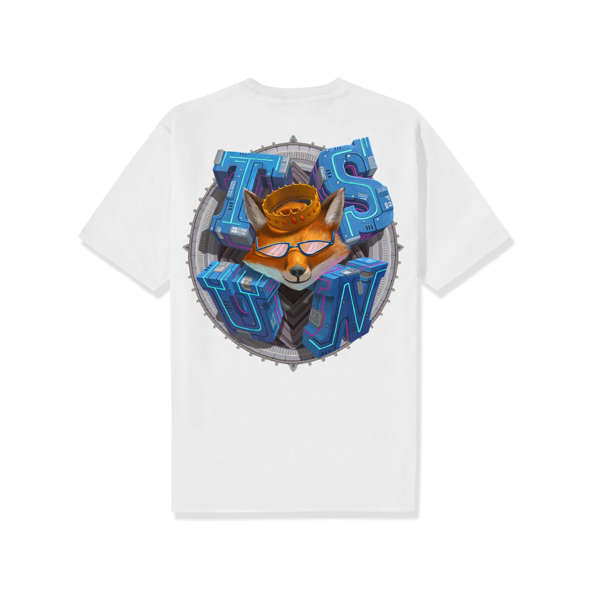 King Fox Tee - White
