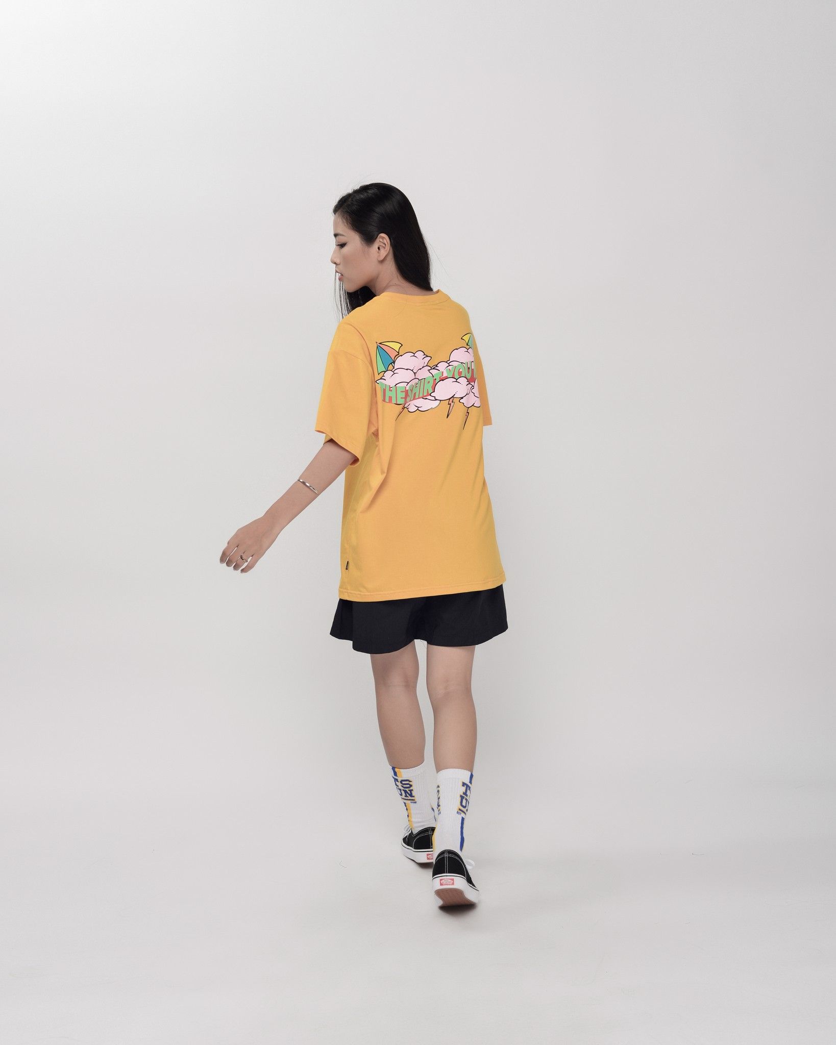 Rainbow Tee/Yellow