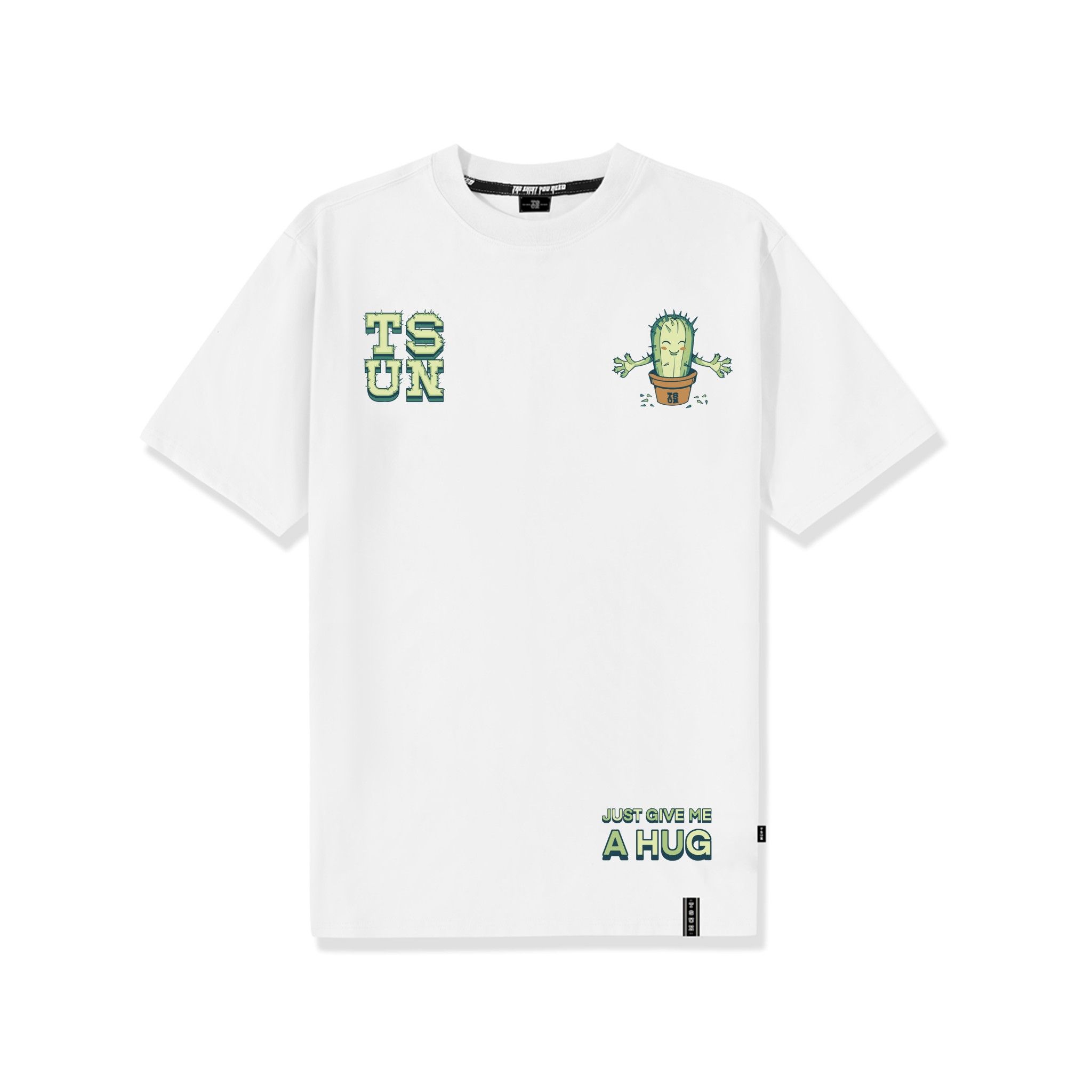 Cactus Tee/White