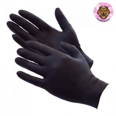 NITRILE BLACK TATTOO GLOVES