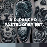 A.D. Pancho Pastel Grey Set 6 Chai